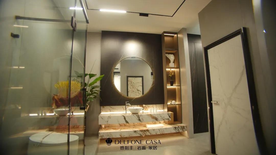 探店速遞 | 德利豐滕州巖板展館，呈現(xiàn)獨(dú)特空間美感
