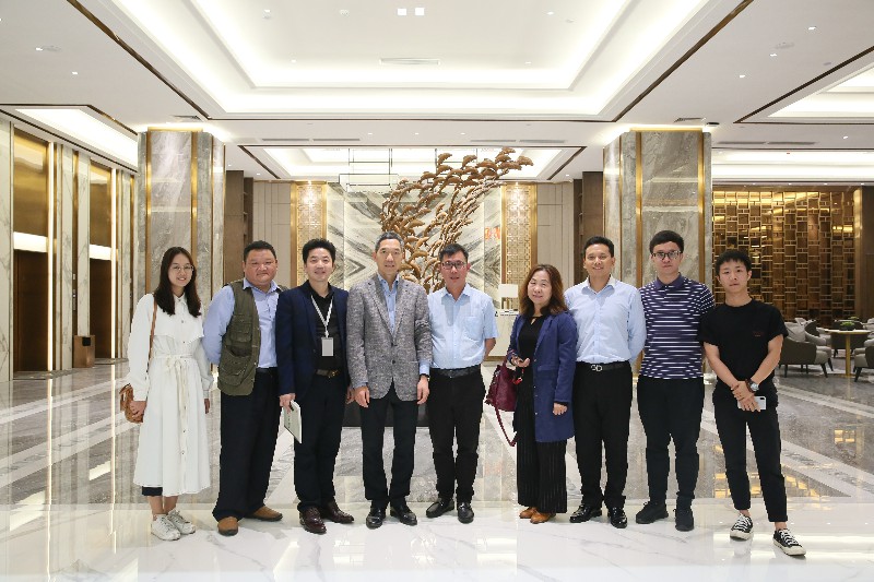 中建裝配設計院溫啟彬院長一行蒞臨金牌企業(yè)，(圖1)